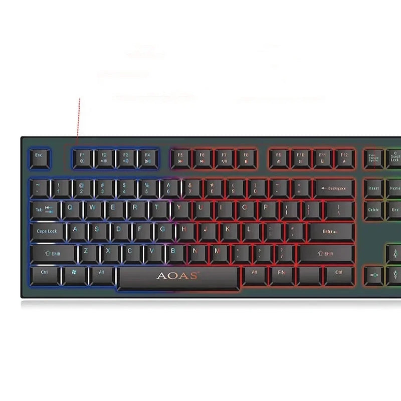 Teclado Semi Mecânico Gamer