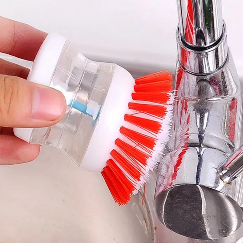 Escova para Louças com Dispenser para Detergente