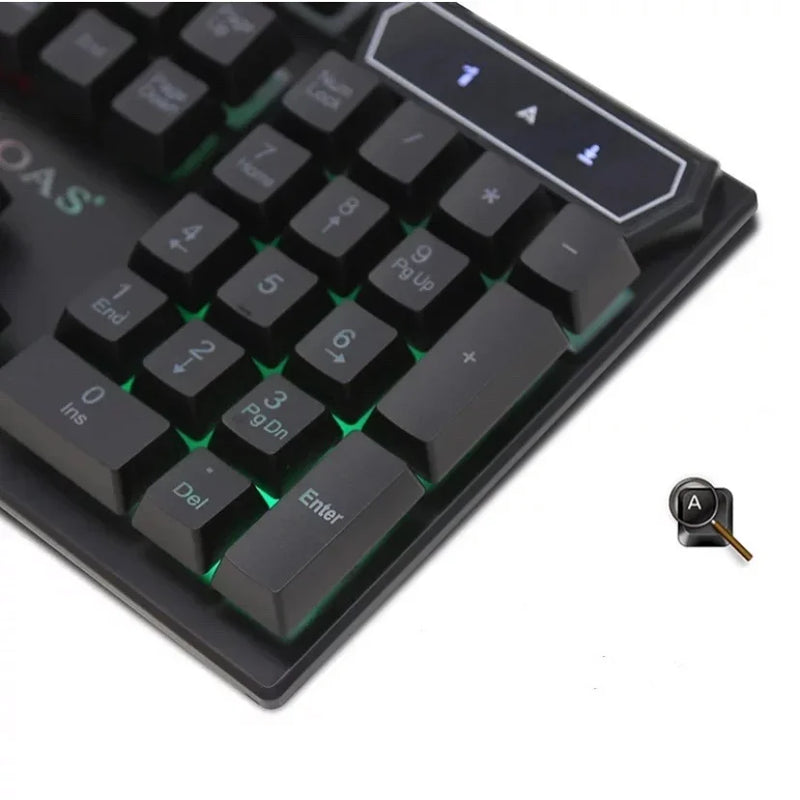 Teclado Semi Mecânico Gamer